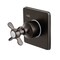 Kingston Brass KS3045BEX Single-Handle Three-Way Diverter Valve with Trim Kit, Oil Rubbed Bronze KS3045BEX - alternate 1